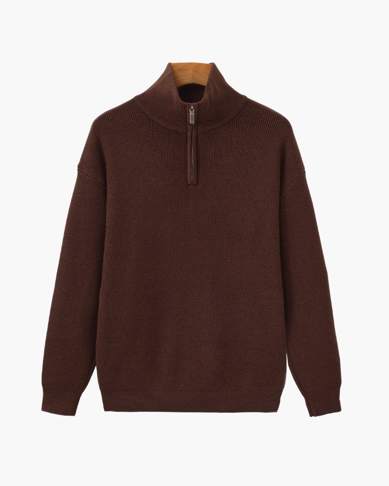 BASTIEN PULL DEMI-ZIP