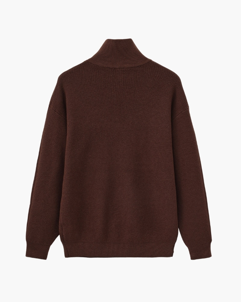 BASTIEN PULL DEMI-ZIP