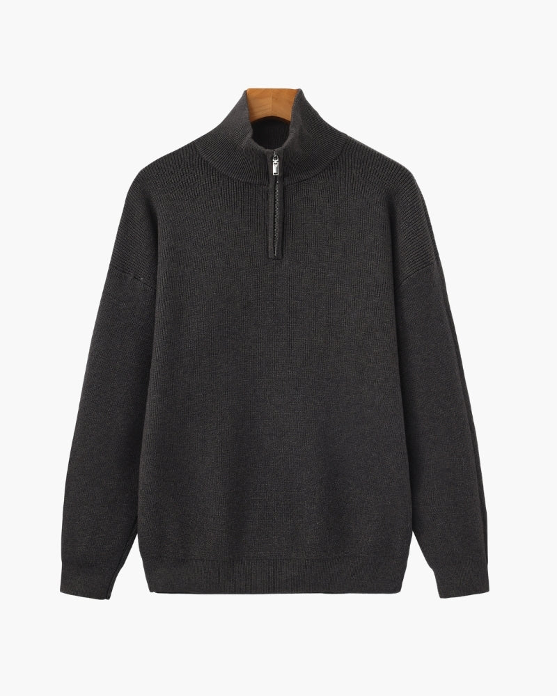 BASTIEN PULL DEMI-ZIP