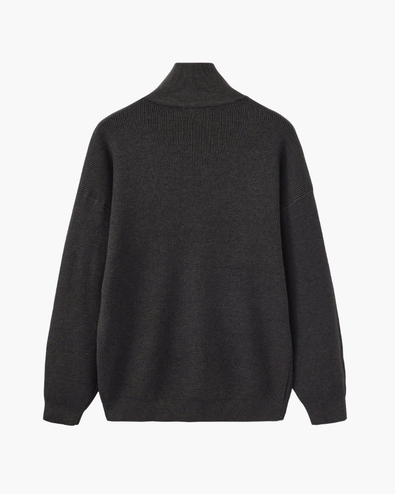 BASTIEN PULL DEMI-ZIP