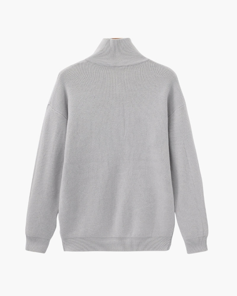 BASTIEN PULL DEMI-ZIP