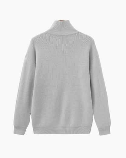 BASTIEN PULL DEMI-ZIP