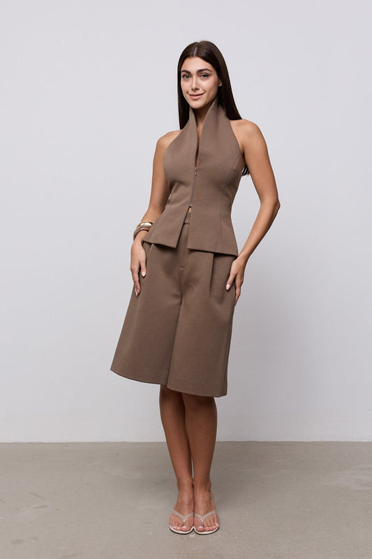 CAMILLE TOP MIX ZIP